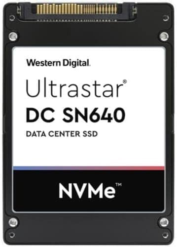 Western Digital WD Ultrastar DC SN640 WUS4CB076D7P3E3 - Solid State Drive - 7680GB - Intern - 2.5" - U.2 PCIe 3.1x4 (NVMe) - 256-bits AES (0TS1930) von Western Digital