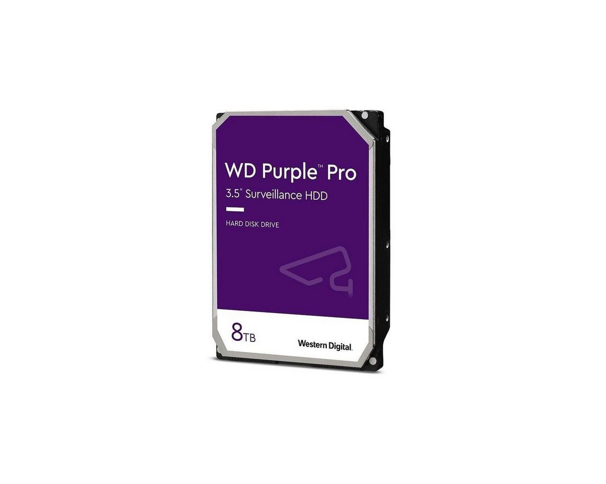 Western Digital WD8001PURP - 8 TB HDD, 3.5 Zoll, SATA interne HDD-Festplatte von Western Digital