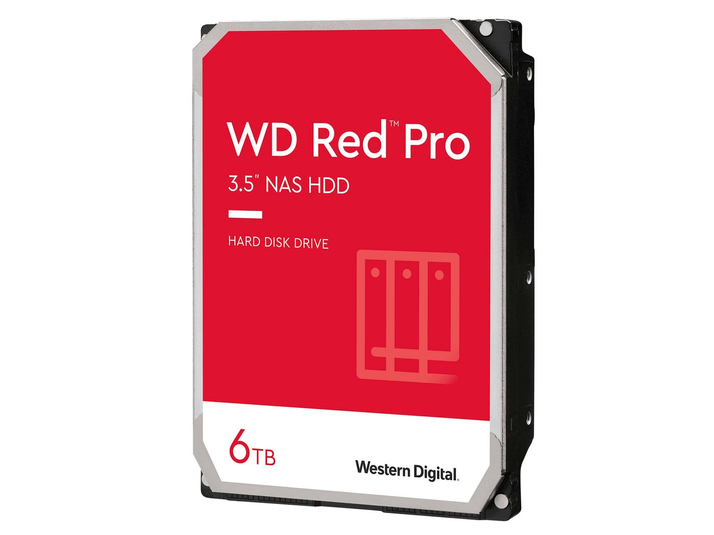 Western Digital WESTERN DIGITAL HDD Red Pro WD6003FFBX 6TB interne HDD-Festplatte von Western Digital