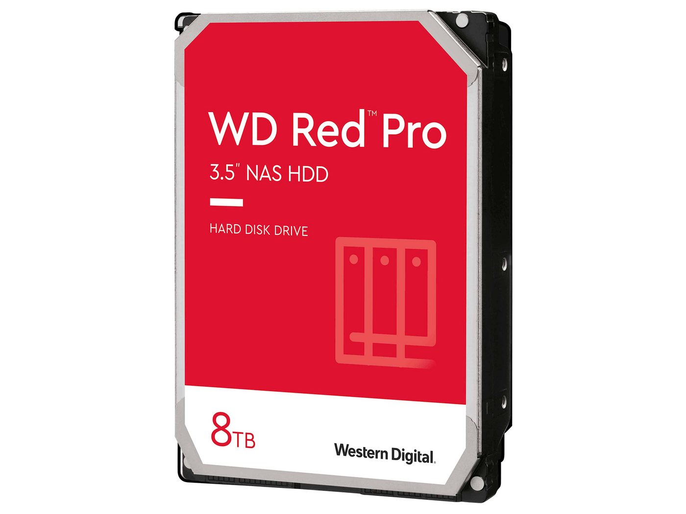 Western Digital WESTERN DIGITAL HDD Red Pro WD8003FFBX 8TB interne HDD-Festplatte von Western Digital