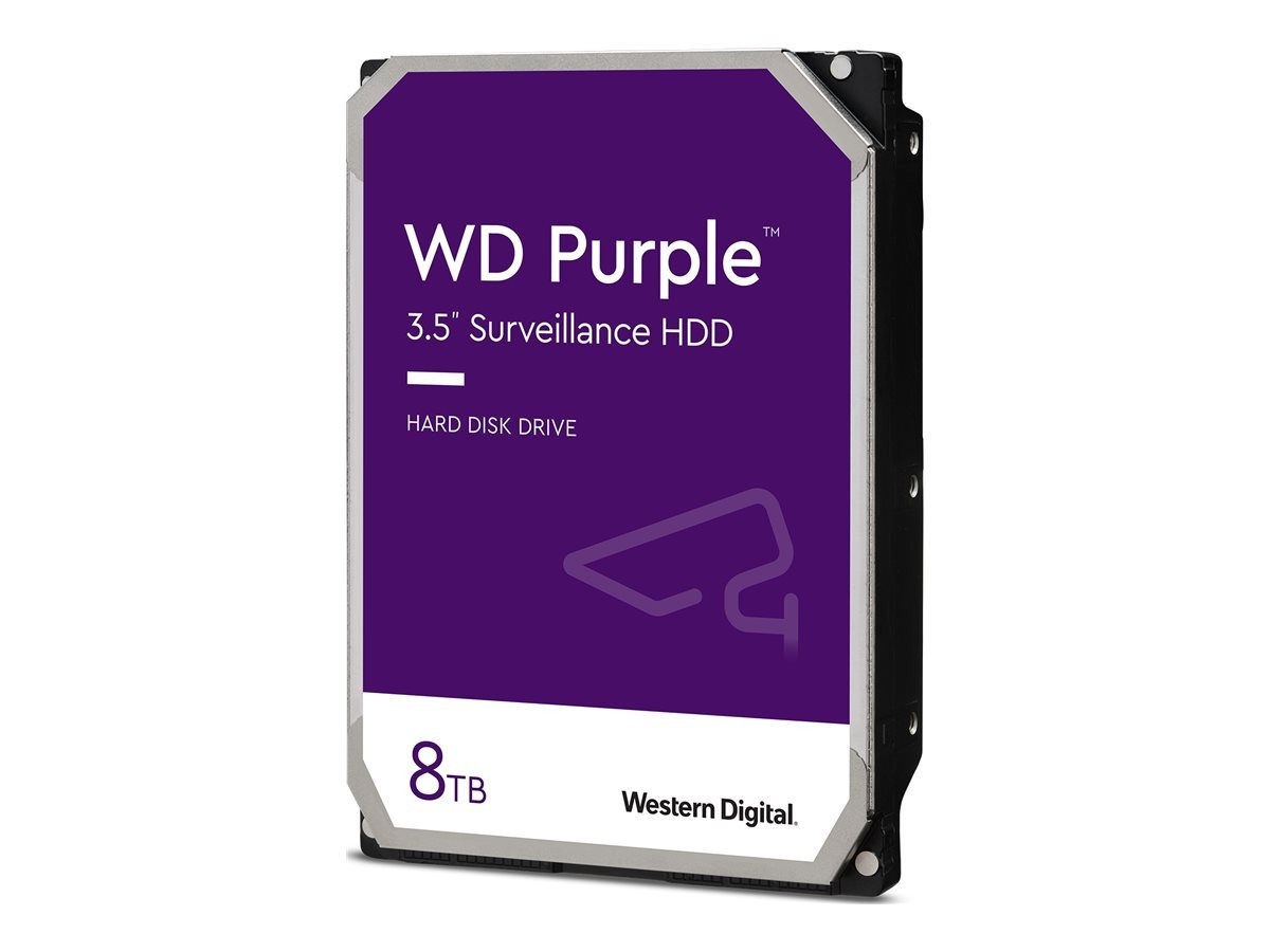Western Digital WESTERN DIGITAL Purple WD85PURZ 8TB HDD-Festplatte Western Digital WESTERN DIGITAL Purple WD85PURZ 8TB HDD-Festplatte von Western Digital
