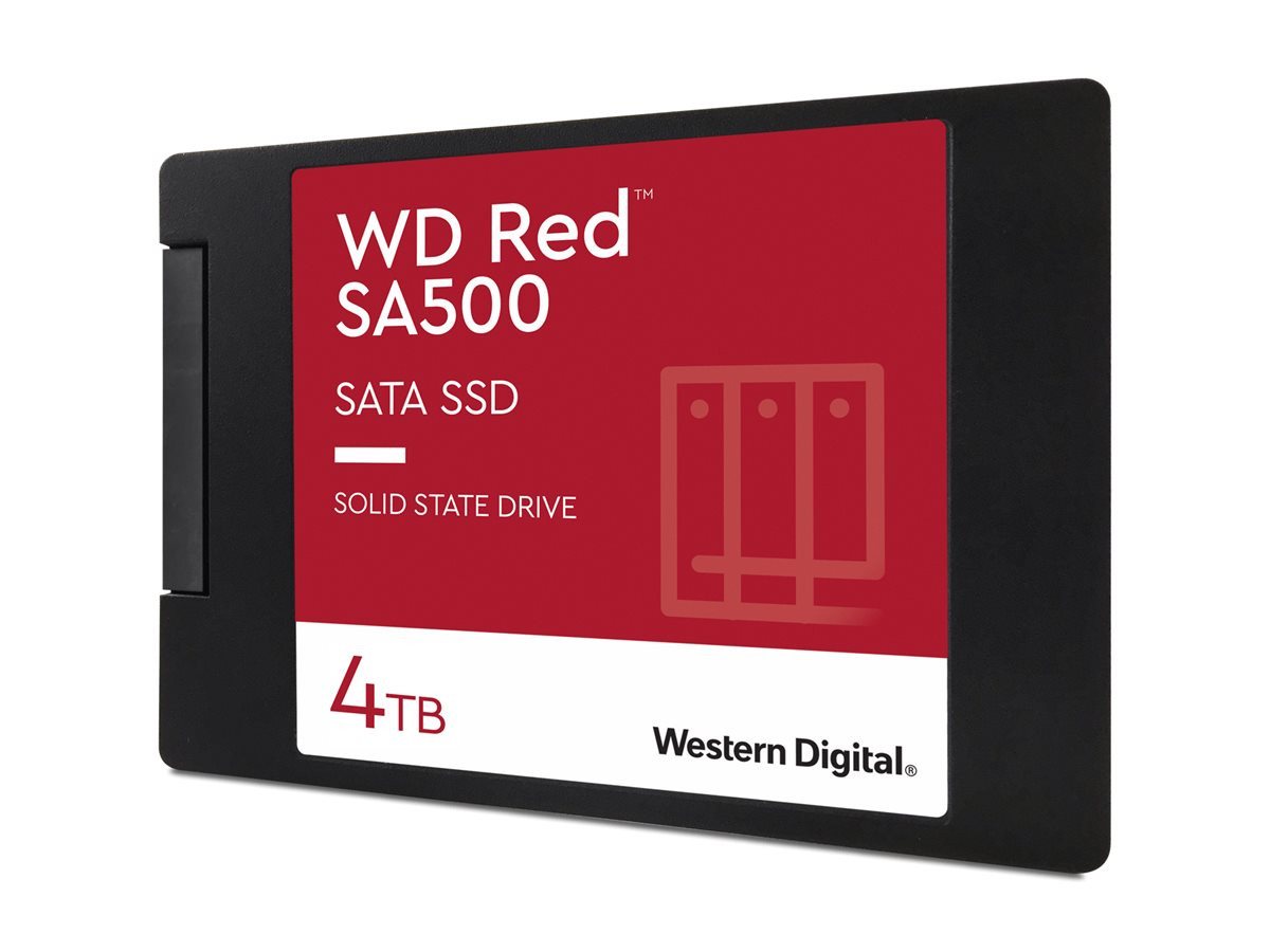Western Digital WESTERN DIGITAL Red 4TB SSD-Festplatte Western Digital WESTERN DIGITAL Red 4TB SSD-Festplatte von Western Digital