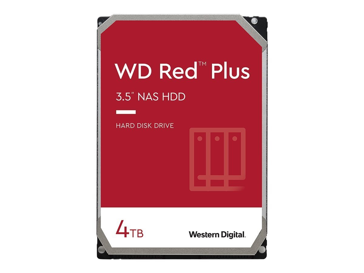 Western Digital WESTERN DIGITAL Red Plus 4TB HDD-Festplatte von Western Digital