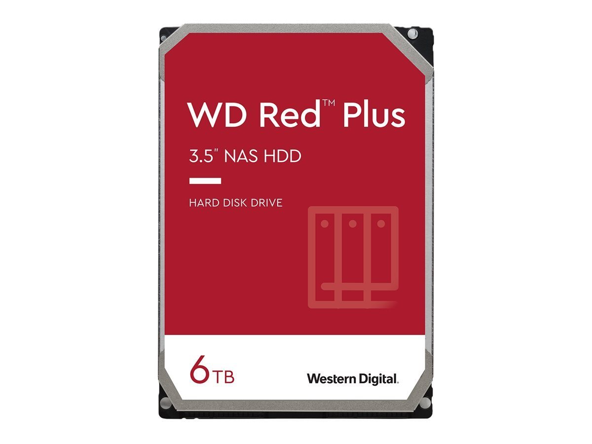 Western Digital WESTERN DIGITAL Red Plus 6TB HDD-Festplatte von Western Digital