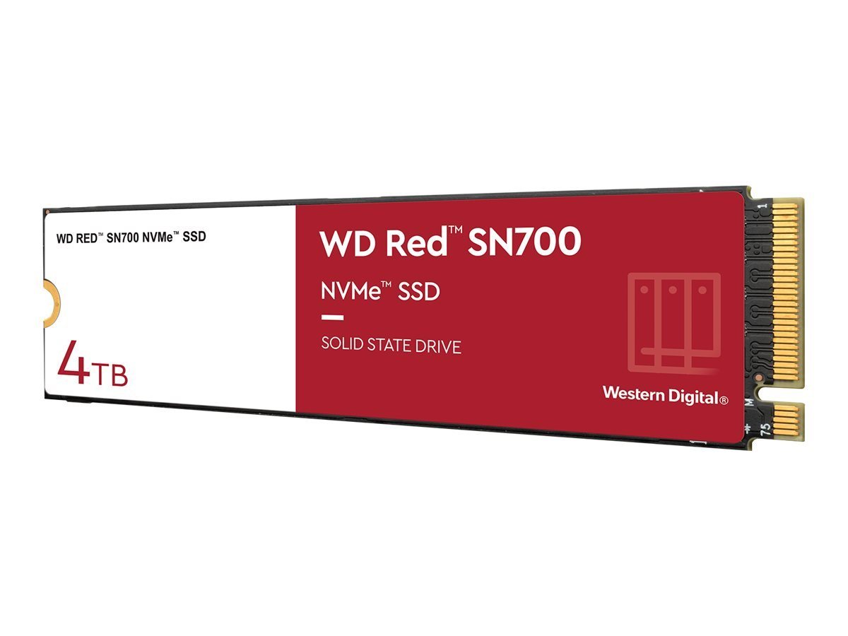 Western Digital WESTERN DIGITAL SSD Red SN700 4TB SSD-Festplatte Western Digital WESTERN DIGITAL SSD Red SN700 4TB SSD-Festplatte von Western Digital