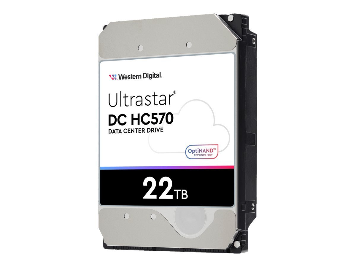 Western Digital WESTERN DIGITAL Ultrastar DC HC570 22TB externe HDD-Festplatte Western Digital WESTERN DIGITAL Ultrastar DC HC570 22TB externe HDD-Festplatte von Western Digital
