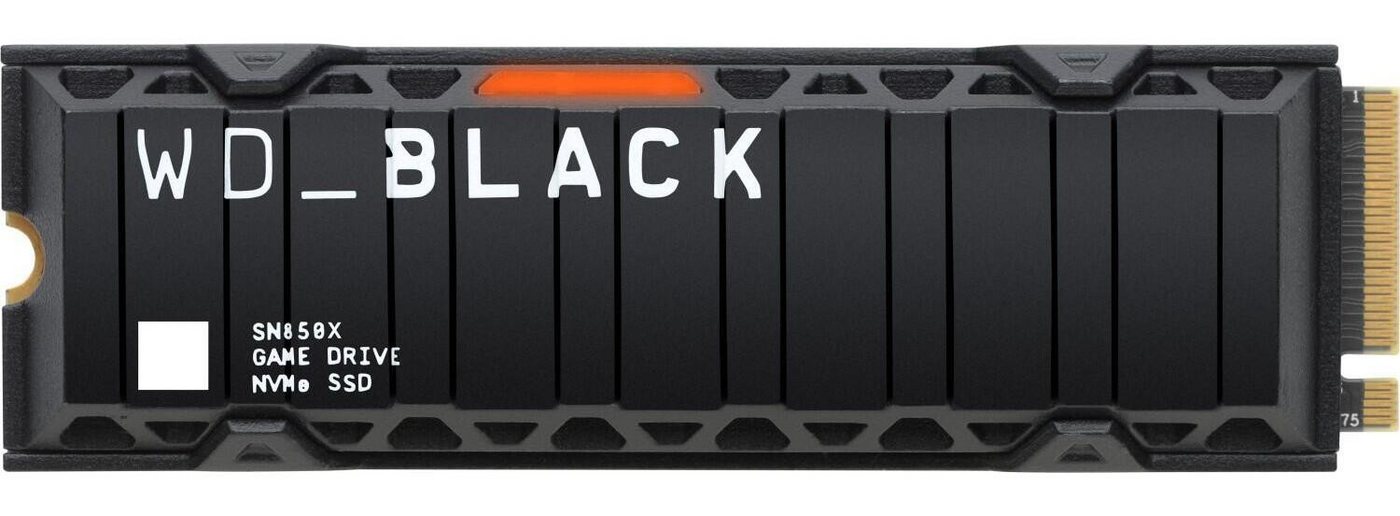 Western Digital Western Digital WD_BLACK SN850X NVMe SSD 1TB, M.2 interne SSD Western Digital Western Digital WD_BLACK SN850X NVMe SSD 1TB, M.2 interne SSD von Western Digital