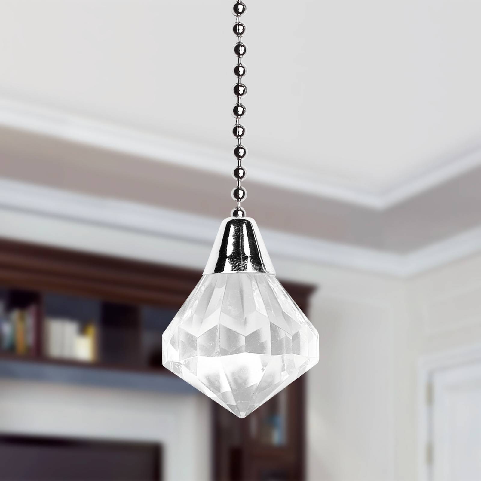 Westinghouse Acryl-Diamant-Zugkette in Chrom Westinghouse Acryl-Diamant-Zugkette in Chrom von Westinghouse