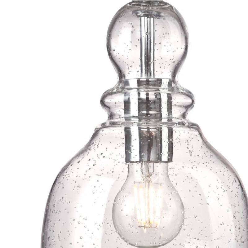 Westinghouse Hängeleuchte Fiona, nickel gebürstet, Ø 18 cm von Westinghouse