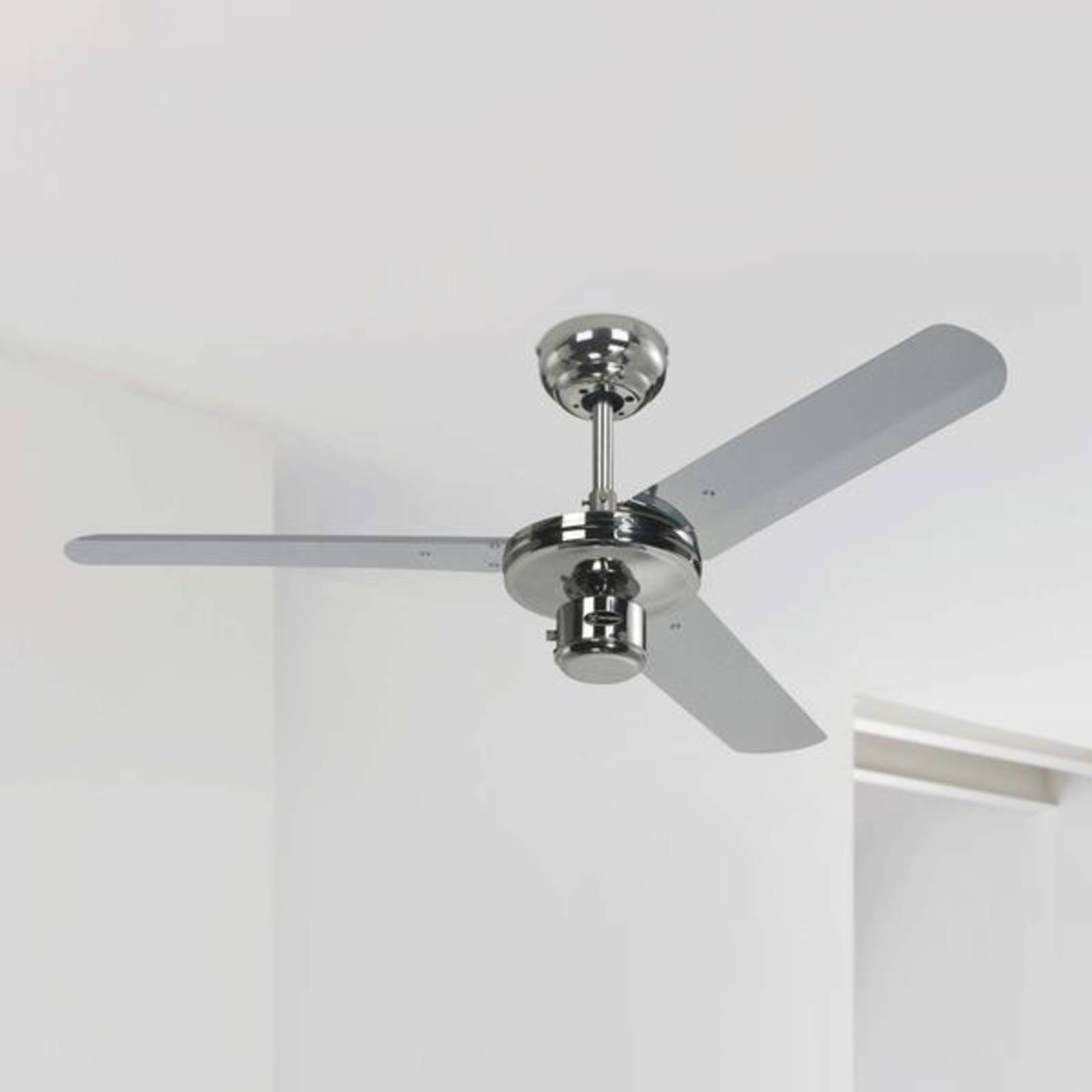 Westinghouse Deckenventilator Industrial chrom leise 122 cm Westinghouse Deckenventilator Industrial chrom leise 122 cm von Westinghouse