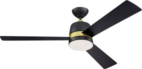 Westinghouse Tristan Deckenventilator 49W (Ø x H) 132cm x 36.6cm Schwarz/Gold von Westinghouse