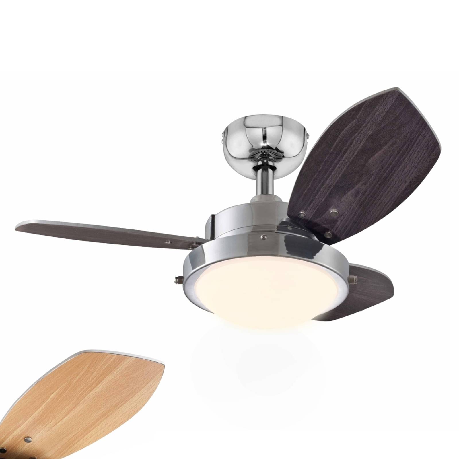 Westinghouse Wengue Deckenventilator, E14-Leuchte Westinghouse Wengue Deckenventilator, E14-Leuchte von Westinghouse
