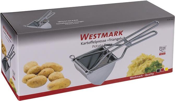Westmark Kartoffelpresse Triangel - Kartoffelpresse - Edelstahl - Edelstahl - 1 Stück(e) - 300 mm - 117 mm (61262260) von Westmark