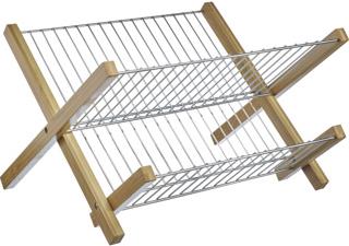 Westmark Tilo - Abtropfer - Stand - Freistehend - Geschirrspülmittel - Edelstahl - Holz - Bambus (52572260) von Westmark