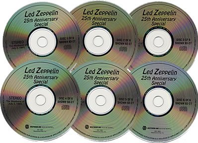 LED ZEPPELIN The Silver Anniversary (US Westwood One 6-CD radio show) 1993 von Westwood One