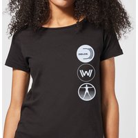 Westworld Delos Destinations Women's T-Shirt - Black - L von Westworld