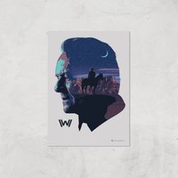 Westworld Robert Ford A2 Giclee Art Print von Westworld