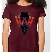 Westworld V.I.P Women's T-Shirt - Burgundy - L von Westworld