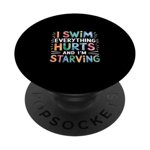 I Swim Everything Hurts And I'm Starving Müder Schwimmer |-- PopSockets Klebender PopGrip I Swim Everything Hurts And I'm Starving Müder Schwimmer |-- PopSockets Klebender PopGrip von Wettbewerbsfähiger und erschöpfter Schwimmer