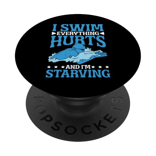 I Swim Everything Hurts And I'm Starving Müder Schwimmer - PopSockets Klebender PopGrip I Swim Everything Hurts And I'm Starving Müder Schwimmer - PopSockets Klebender PopGrip von Wettbewerbsfähiger und erschöpfter Schwimmer