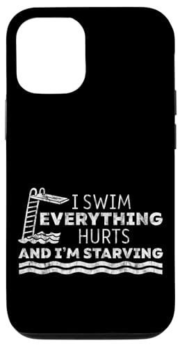 I Swim Everything Hurts And I'm Starving Tired Swimmer ---- Hülle für iPhone 12/12 Pro I Swim Everything Hurts And I'm Starving Tired Swimmer ---- Hülle für iPhone 12/12 Pro von Wettbewerbsfähiger und erschöpfter Schwimmer