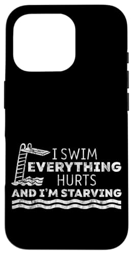 I Swim Everything Hurts And I'm Starving Tired Swimmer ---- Hülle für iPhone 16 Pro I Swim Everything Hurts And I'm Starving Tired Swimmer ---- Hülle für iPhone 16 Pro von Wettbewerbsfähiger und erschöpfter Schwimmer