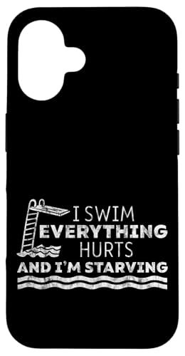I Swim Everything Hurts And I'm Starving Tired Swimmer ---- Hülle für iPhone 16 I Swim Everything Hurts And I'm Starving Tired Swimmer ---- Hülle für iPhone 16 von Wettbewerbsfähiger und erschöpfter Schwimmer