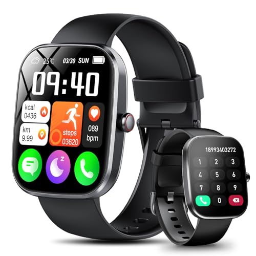 Smartwatch Herren Damen, 1,91"HD Touch Fitnessuhr mit Bluetooth Anrufe, FitnessTracker 120+ Sportmodi, Herzfrequenz SpO2 Schlafmonitor Schrittzähler, IP68 Wasserdicht Sportuhr für Android iOS Smartwatch Herren Damen, 1,91"HD Touch Fitnessuhr mit Bluetooth Anrufe, FitnessTracker 120+ Sportmodi, Herzfrequenz SpO2 Schlafmonitor Schrittzähler, IP68 Wasserdicht Sportuhr für Android iOS von WeurGhy