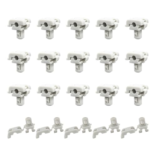 Wevdn 20 Stück Autotürschlossstangen-Clips, Heckklappengriff-Stangenriegel-Clips, Ersatz passend für 5/32 Zoll Stangengröße, OEM 16629990 16675980 Türschlossstangenhalter für Yukon F150 C2500 Escalade von Wevdn