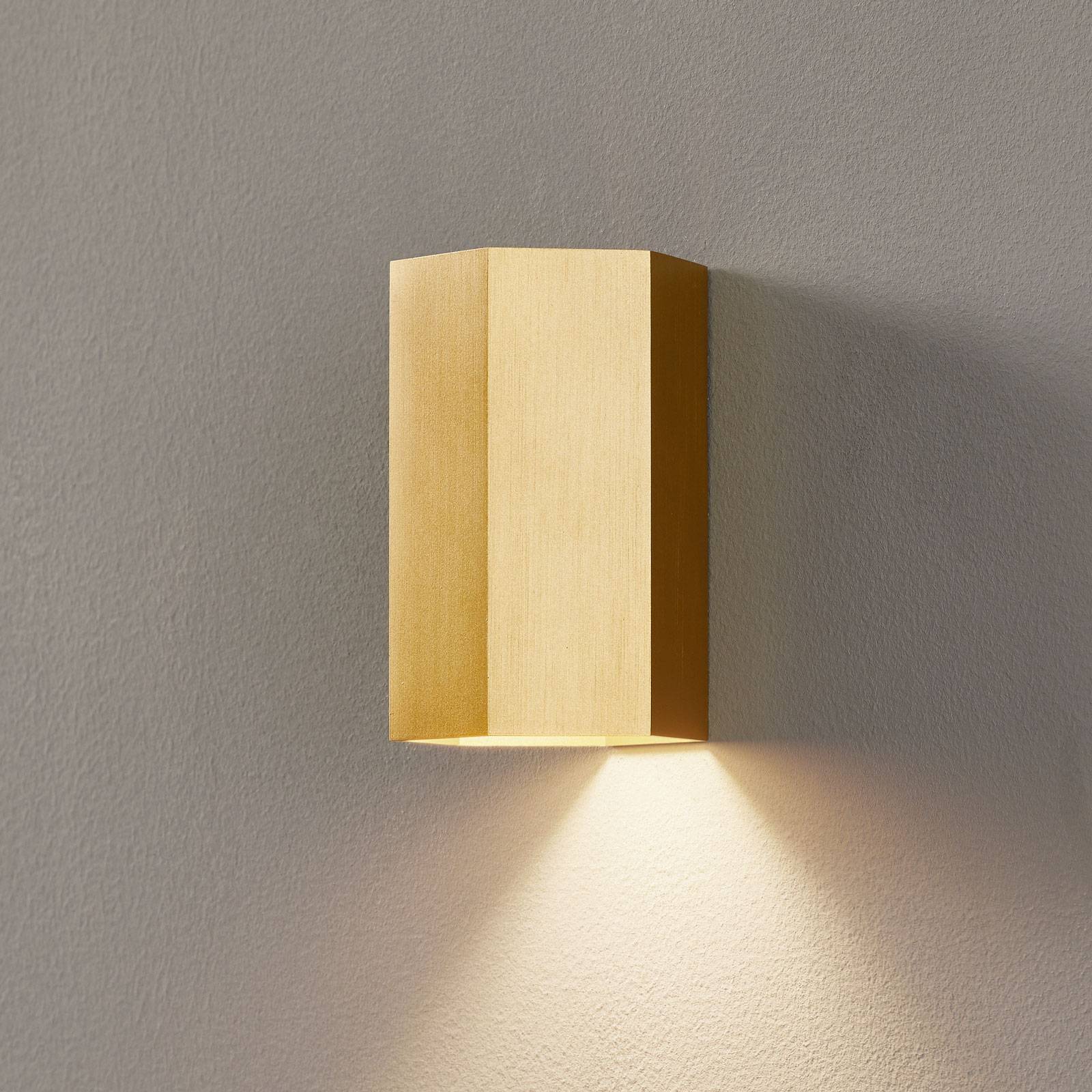WEVER & DUCRÉ Hexo mini 1.0 Wandlampe 11,5cm gold WEVER & DUCRÉ Hexo mini 1.0 Wandlampe 11,5cm gold von Wever & Ducré Lighting
