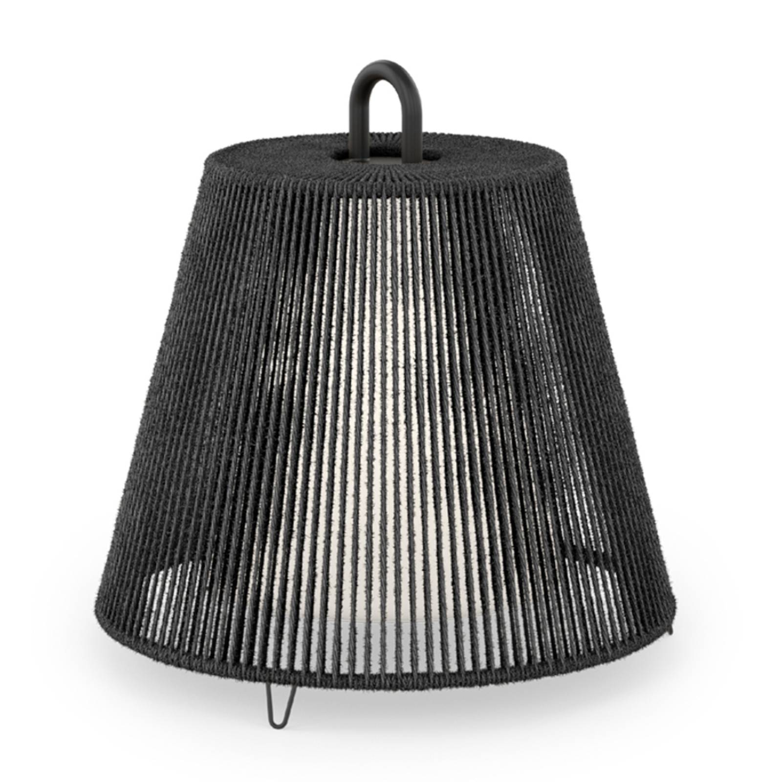 WEVER & DUCRÉ Lampenschirm Costa 1.0, schwarz, Seil, Ø 39 cm WEVER & DUCRÉ Lampenschirm Costa 1.0, schwarz, Seil, Ø 39 cm von Wever & Ducré Lighting