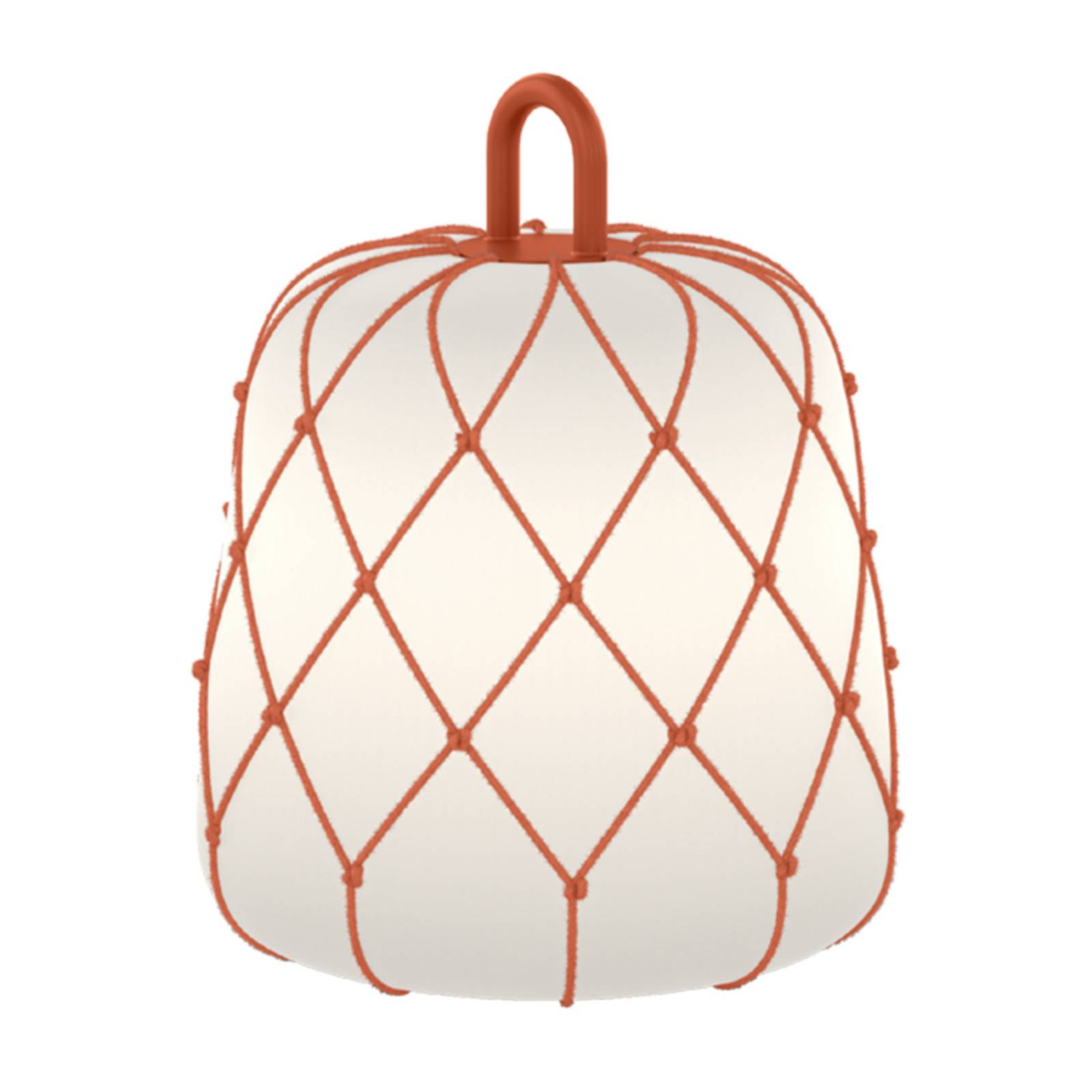 WEVER & DUCRÉ Lampenschirm Costa 2.0, orange, Seil, Ø 28 cm von Wever & Ducré Lighting