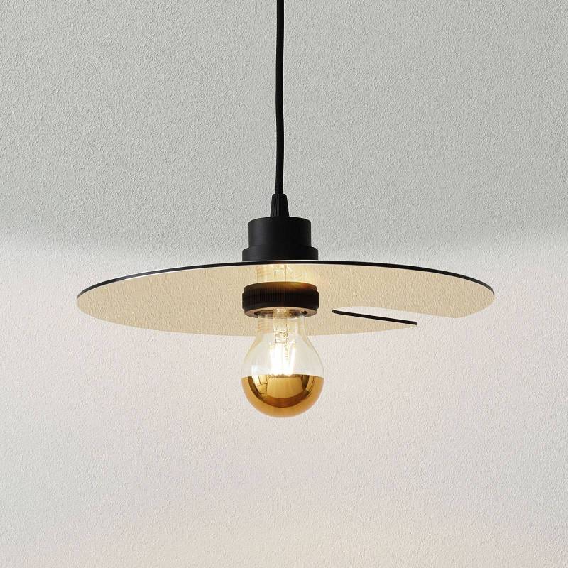 WEVER & DUCRÉ Mirro 1.0 Pendel 250cm schwarz/gold von Wever & Ducré Lighting