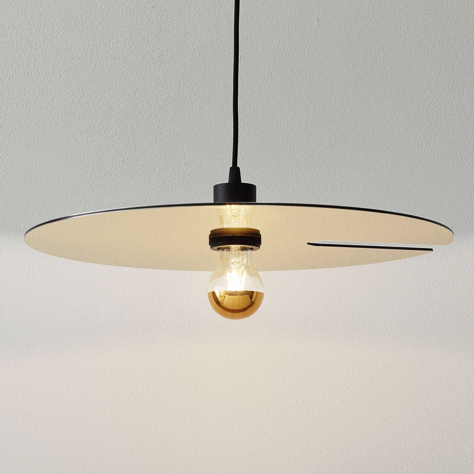 WEVER & DUCRÉ Mirro 2.0 Pendel 250cm schwarz/gold von Wever & Ducré Lighting