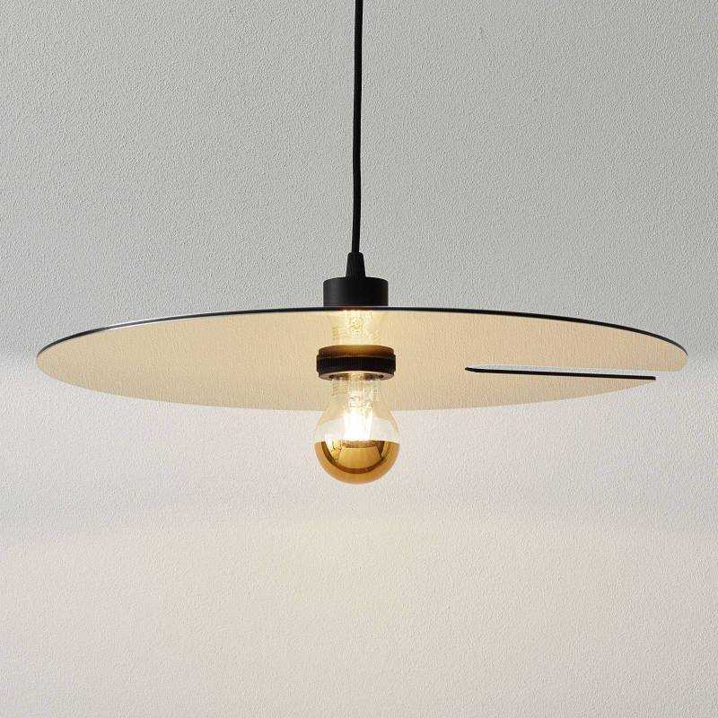 WEVER & DUCRÉ Mirro 2.0 Pendel 250cm schwarz/gold von Wever & Ducré Lighting