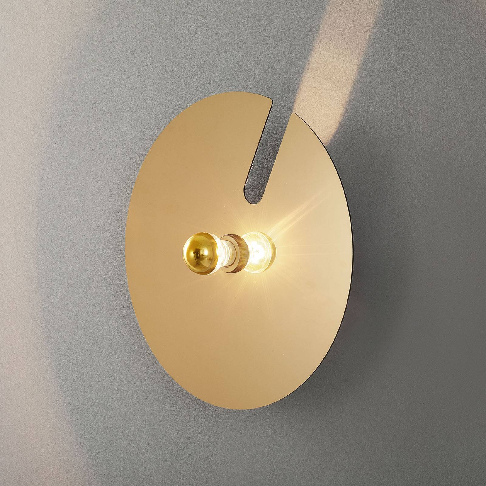 WEVER & DUCRÉ Mirro 2.0 Wand45cm schwarz/gold WEVER & DUCRÉ Mirro 2.0 Wand45cm schwarz/gold von Wever & Ducré Lighting