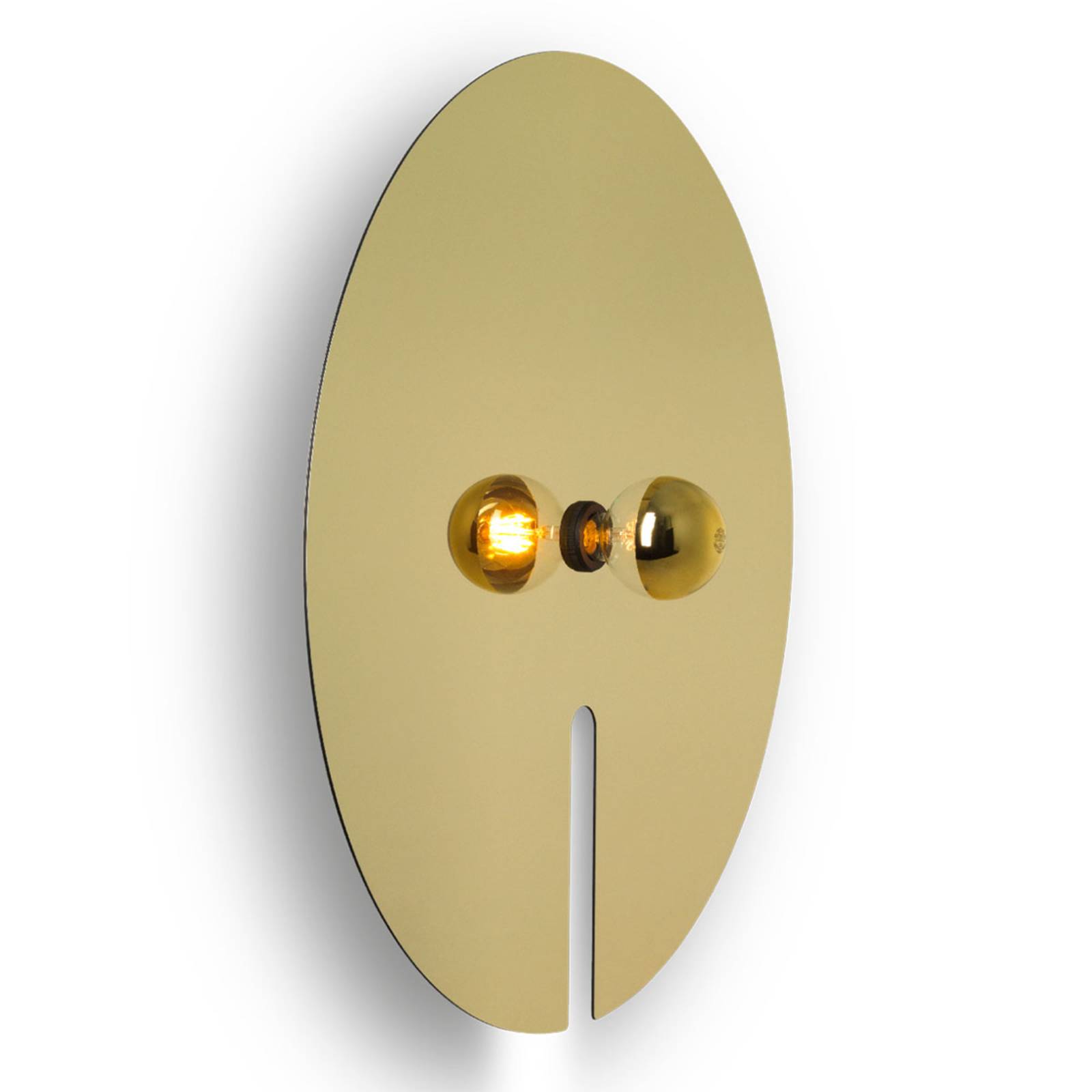 WEVER & DUCRÉ Mirro 3.0 Wand 75cm schwarz/gold von Wever & Ducré Lighting