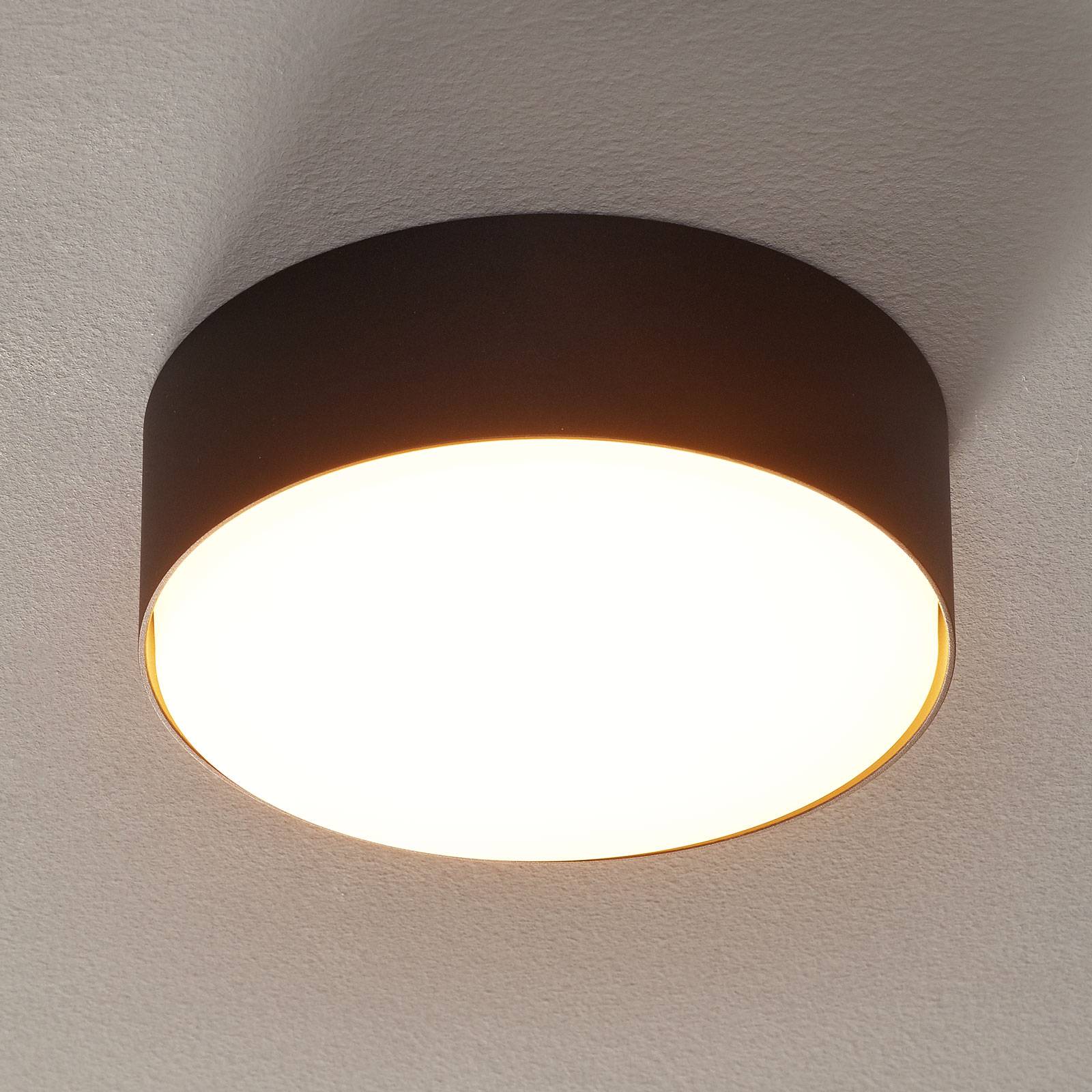 WEVER & DUCRÉ Roby IP44 Decke 2.700K 16 cm schwarz von Wever & Ducré Lighting