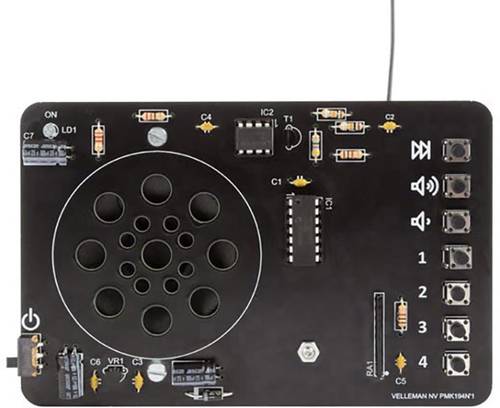 Whadda MK194N UKW Radio Bausatz 9 V/DC von Whadda