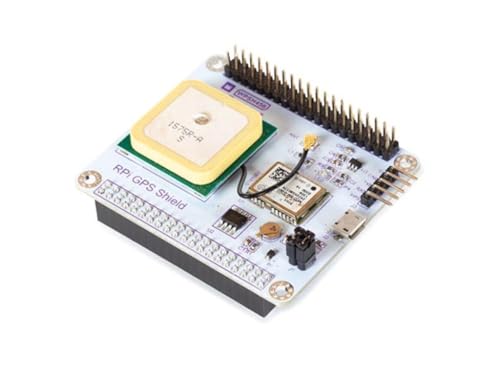 Whadda NEO-6M GPS-Shield für Raspberry Pi®, u.FL-Anschluss, keramische Antenne, 50-Kanal-GPS-Empfänger von Whadda