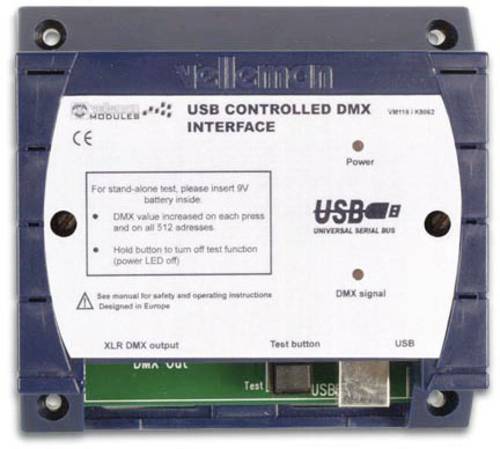 Whadda WML116 DMX Software Uploadbox von Whadda