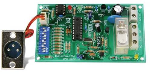 Whadda WSL8072 LED Bausatz DMX-gesteuerter Relaisschalter Whadda WSL8072 LED Bausatz DMX-gesteuerter Relaisschalter von Whadda