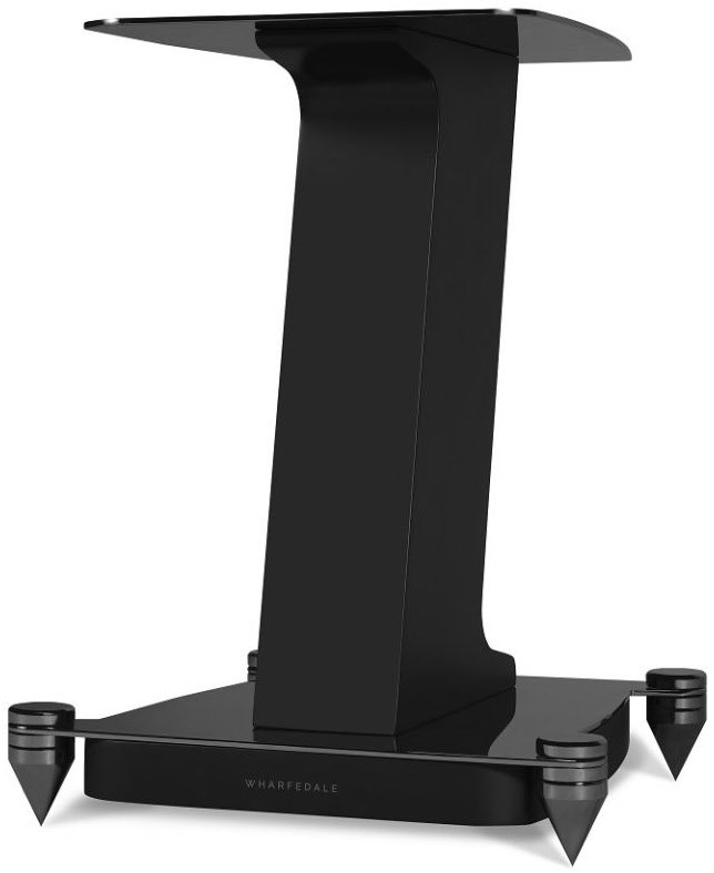 AURA 2 Stand /Stück Lautsprecherständer hochglanz-schwarz von Wharfedale