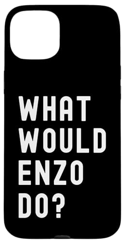 Was Würde Enzo tun? Hülle für iPhone 15 Plus von What Would Enzo Do? Birthday Name Funny