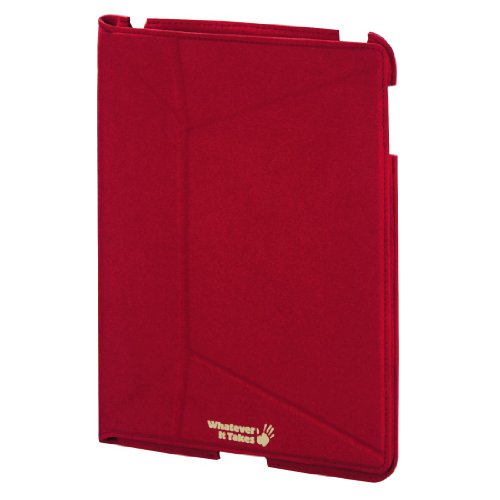 Soft-Touch-Folio für iPad 3rd/4th Generation, Rot, Design: Charlize Theron von Whatever It Takes