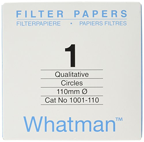 Filterpapier Whatman qualitative Filter Standard, Grad 1, 100 Stück Filterpapier Whatman qualitative Filter Standard, Grad 1, 100 Stück von Whatman