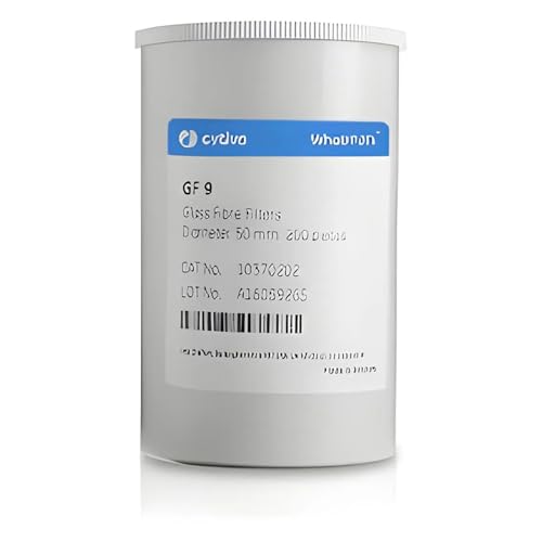 Whatman® Filterpapier, Glasmikrofaser, Sorte GF 9, mit anorganischem Bindemittel verstärkt, rund, Durchmesser 50 mm von Whatman