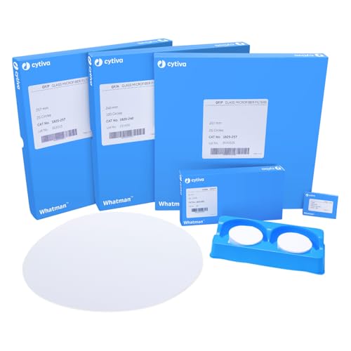 Whatman® Glasmikrofaserfilter, Sorte GF/F, rund, für TCLP-Tests, bindemittelfrei, Durchmesser 24 mm von Whatman