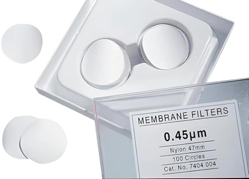 Whatman® Membranfilter, rund, Nylon, weiß, 0,8µm 47mm 100/Pack von Whatman