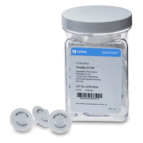 Whatman® Spritzenvorsatzfilter, Puradisc, 25 mm, 0,45µm Nylon 500/Pack von Whatman